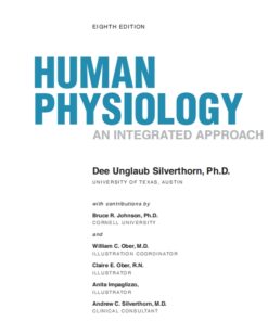 Human Physiology An Integrated Approach 8th Edition