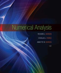 Numerical Analysis 10th Edition Richard L. Burden