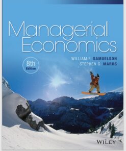 Managerial Economics  8e 8th edition by William F. Samuelson