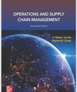 Operations and Supply Chain Management, 17th Edition