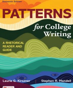 Patterns for College Writing 16th edition
