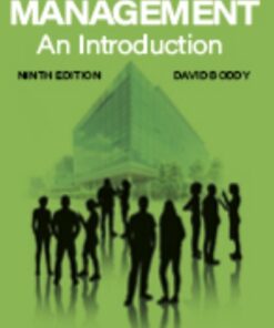 Management An Introduction 9th Edition by David Boddy
