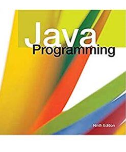 Java Programming 9th Edition