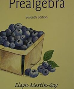 Prealgebra 7th Edition by Elayn Martin-Gay