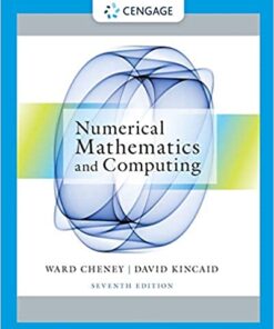 Numerical Mathematics and Computing 7th Edition