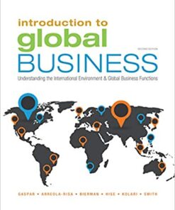 Introduction to Global Business Understanding the International Environment & Global Business Functions