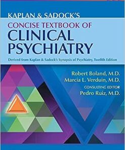 Kaplan & Sadock's Concise Textbook of Clinical Psychiatry 5th Edition