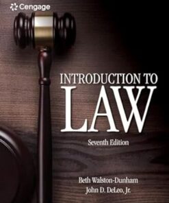 Introduction to Law 7th Edition