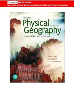McKnight's Physical Geography a Landscape Appreciation 13th Edition
