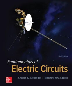 Fundamentals of Electric Circuits 6th Edition by Charles Alexander
