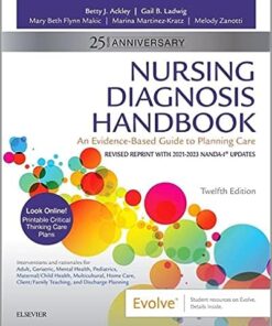 Nursing Diagnosis Handbook 12th Edition by Betty J. Ackley