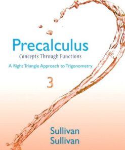 Precalculus Concepts Through Functions, A Right Triangle Approach to Trigonometry 3rd Edition by Michael Sullivan