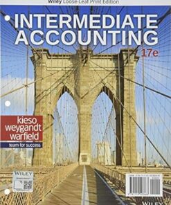 Intermediate Accounting 17th Edition