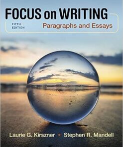 Focus on Writing Paragraphs and Essays 5th Edition