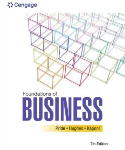 Foundations of Business 7th Edition by William M. Pride