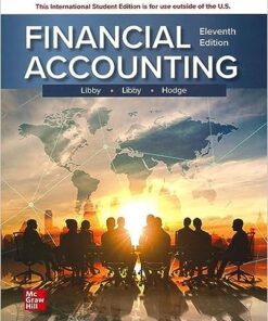 Financial Accounting 11th Edition by Patricia Libby Global International Edition