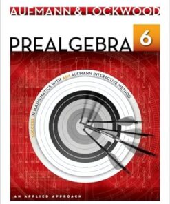 Prealgebra An Applied Approach 6th Edition by Richard N. Aufmann