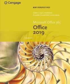 New Perspectives MicrosoftOffice 365 & Office 2019 Introductory