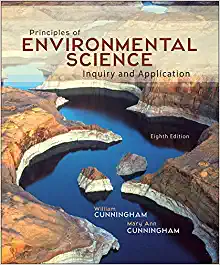 Principles of Environmental Science Inquiry and Application?8th Edition by William Cunningham