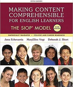 Making Content Comprehensible For English Learners The SIOP Model 5e 5th Edition