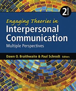 Engaging Theories in Interpersonal Communication Multiple Perspectives 2nd Edition
