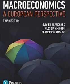Macroeconomics A European Perspective 3rd Edition
