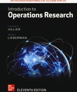 Introduction to Operations Research, 11e ISE