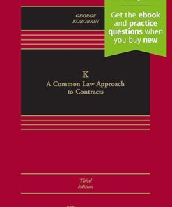 K A Common Law Approach to Contracts 3rd Edition