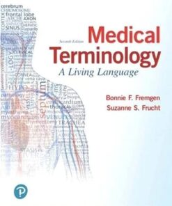 Medical Terminology A Living Language 7th Edition