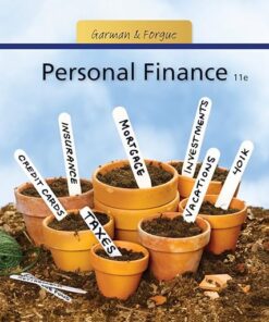 Personal Finance 11th Edition by E. Thomas Garman
