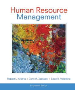 Human Resource Management 14th Edition by Robert L. Mathis