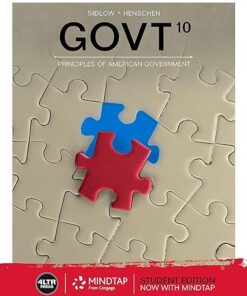 GOVT Principles of American Government 10th Edition
