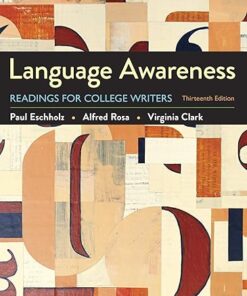 Language Awareness_ Readings for College Writers 12th edition