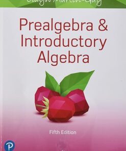 Prealgebra & Introductory Algebra 5th Edition by Elayn Martin-Gay