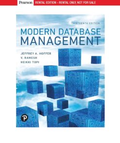 Modern Database Management,13th Edition by Jeff Hoffer