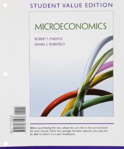 Microeconomics 8th edition by Robert Pindyck, Daniel Rubinfeld