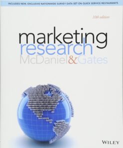 Marketing Research 10th Edition by McDaniel,C. and Gates