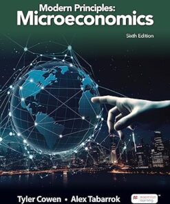 Modern Principles Microeconomics 6th Edition