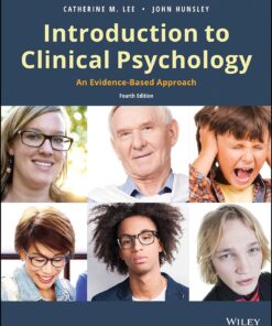 Introduction to Clinical Psychology, 4th Edition by John Hunsley
