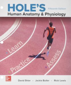 Hole's Human Anatomy & Physiology 15th Edition by David Shier
