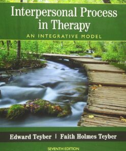 Interpersonal Process in Therapy An Integrative Model 7th Edition