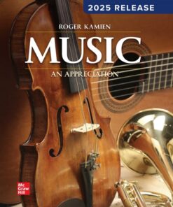 Music An Appreciation 2025 Release