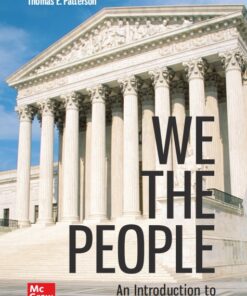 We The People An Introduction to American Government  2025 Release