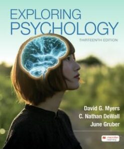 Exploring Psychology 13th Edition