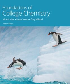 Foundations of College Chemistry 16th Edition