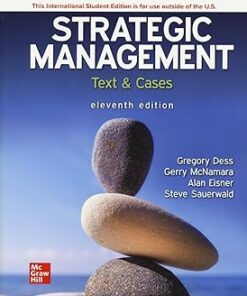 Strategic Management Text and Cases ISE 11th Edition