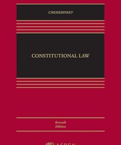 Constitutional Law (Aspen Casebook Series) 7th Edition