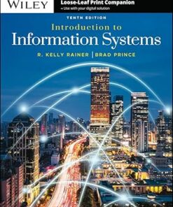 Introduction to Information Systems 10th Edition