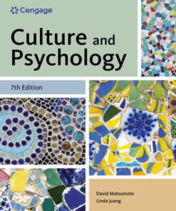 Culture and Psychology 7th Edition