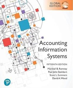 Accounting Information Systems Global Edition 15th Edition